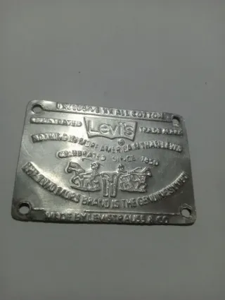 Placa Levi's Vintage 