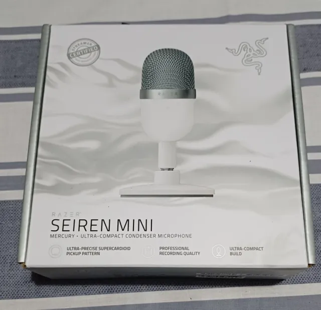 Razer Seiren Mini Mercury Micrófono Condensador