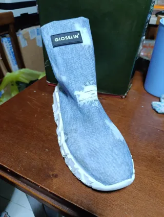 Scarpe GIOSELIN donna blu e bianche
