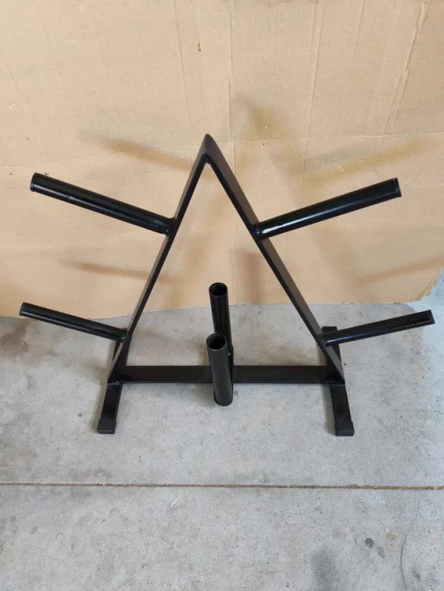 Soporte árbol para discos y mancuernas