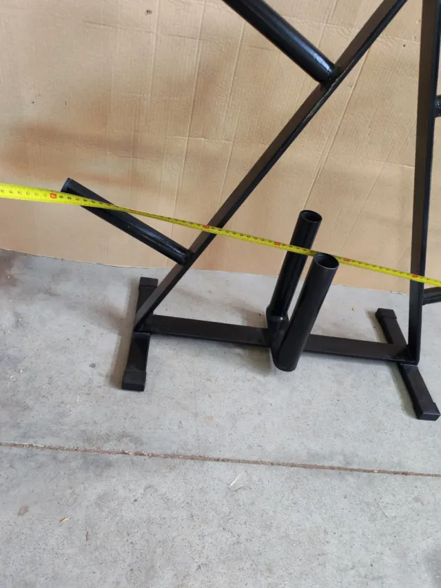 Soporte árbol para discos y mancuernas