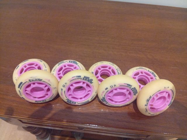 Ruedas Patines Línea Roces 70mm 82A (8 uds)