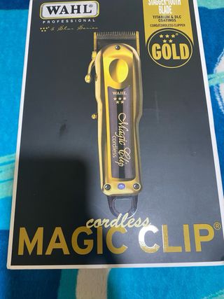 Máquina Cortapelo Wahl Magic Clip Dorada