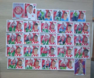 Lote cromos Girona Liga Este 25/26 (leer)