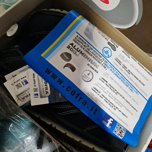 Zapatos seguridad Cofra Talla 44 a estrenar