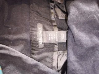 Pantalones premamá negros