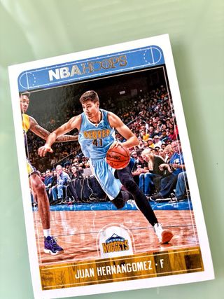 Carta NBA Juancho Hernangomez Hoops 2017-18 USA