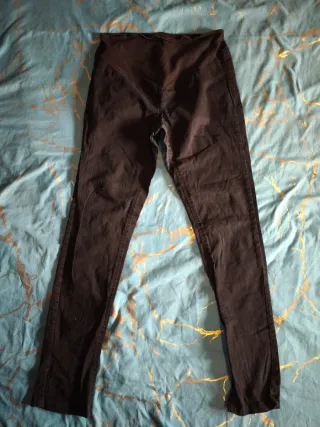 Pantalones premamá negros