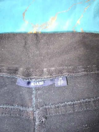 Pantalones premamá negros