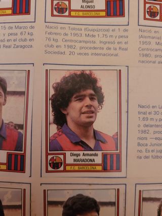 Cromos de fútbol F.C. Barcelona