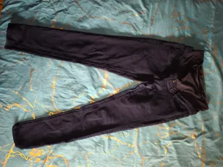 Pantalones premamá azul