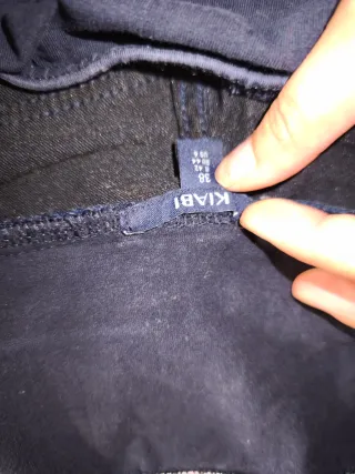 Pantalones premamá azul