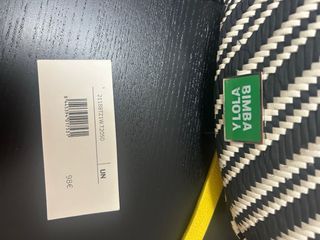 Bolso Bimba y Lola bandolera negro y blanco. 