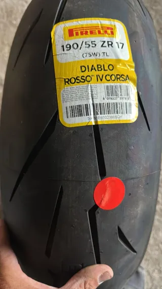 Neumático Pirelli Diablo Rosso IV Corsa 190/55 ZR 