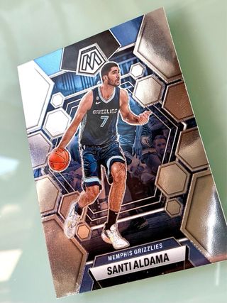 Carta NBA Santi Aldama, Panini Mosaic 2022-23