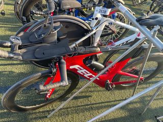 Bicicleta Triatlón Felt 16 Roja
