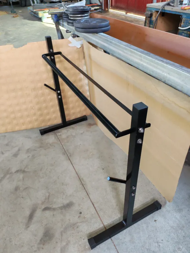 Soporte Rack para pesas, mancuernas y barra.