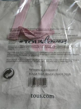 Bolsa Tous Lovers Beige y Rosa