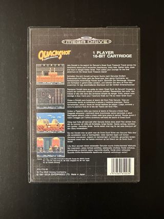 QuackShot — Completo — Mega Drive