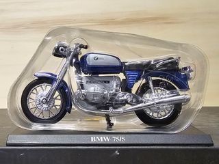 Modellino Moto Maisto BMW 75/5 Scala 1:18