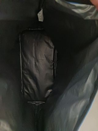 Bolsa nevera Sannen naranja y plateada