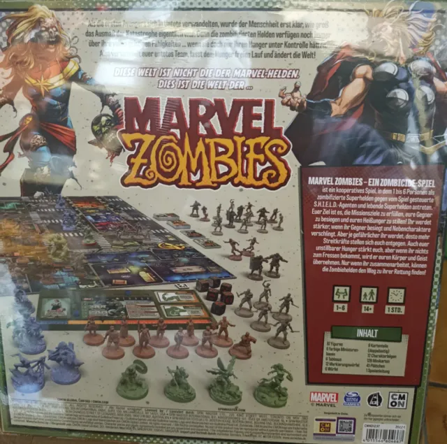 Zombicide Marvel Zombies precintado (Alemán)