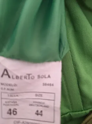 Vestido de fiesta verde con flores vintage y2k