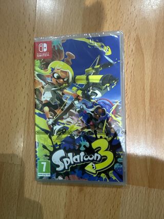 SPLATOON 3 NUEVO PRECINTADO SWITCH
