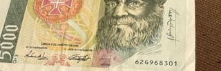 5000 Escudos Portugueses Billete