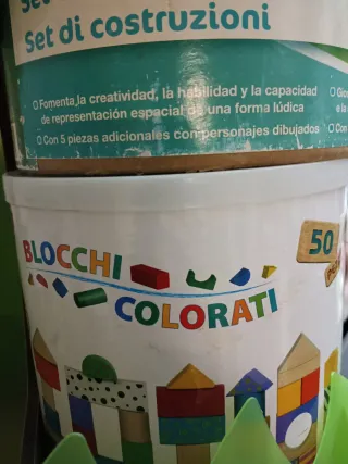 Set 1x 120  1x 50 Blocchi di costruzione colorati