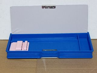 Estuche Escolar Green Pine Helicóptero vintage.