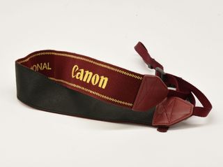 Tracolla Canon Rosso Bordeaux/Giallo