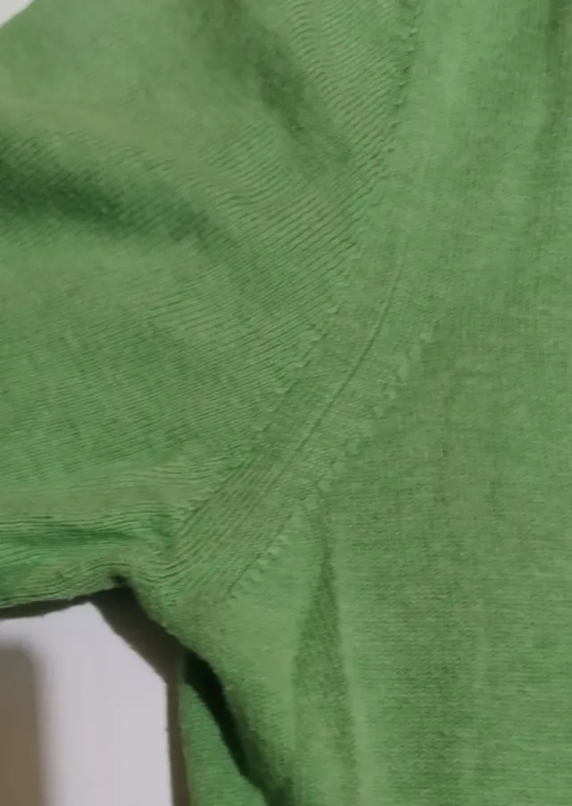 Maglioncino Burberry Brit Cotone Verde Tg M