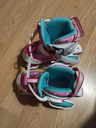 Patines HUDORA niña 4 ruedas Talla 30-33