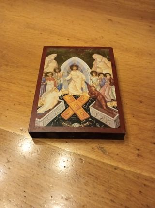 Icona Discesa agli Inferi stampata