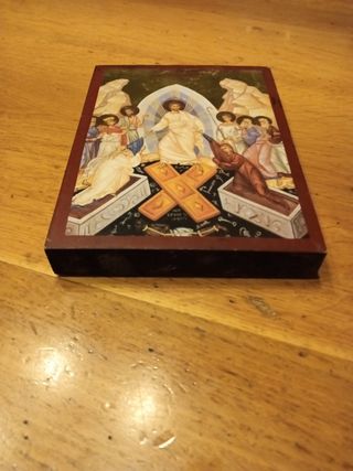 Icona Discesa agli Inferi stampata