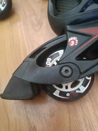 Patines en línea para niño con protecciones