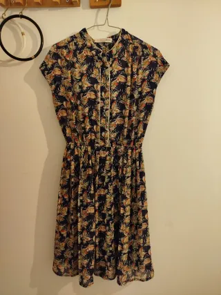 Vestido estampado mariposas