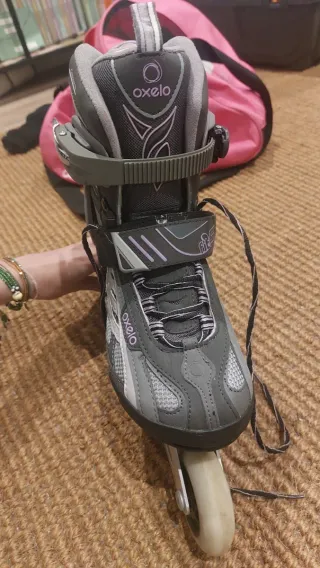 Patines en línea Oxelo Fit 5 mujer