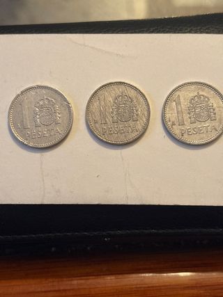 3 Monedas 1 Peseta España