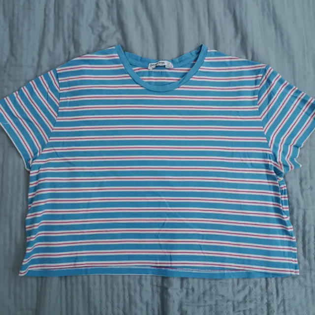 Top rayas azul, blanco y rojo - Talla L