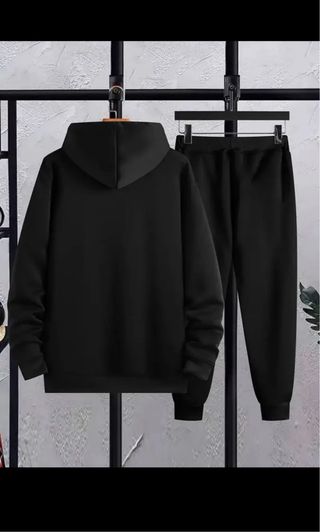 Conjunto Sudadera y Pantalón Negro