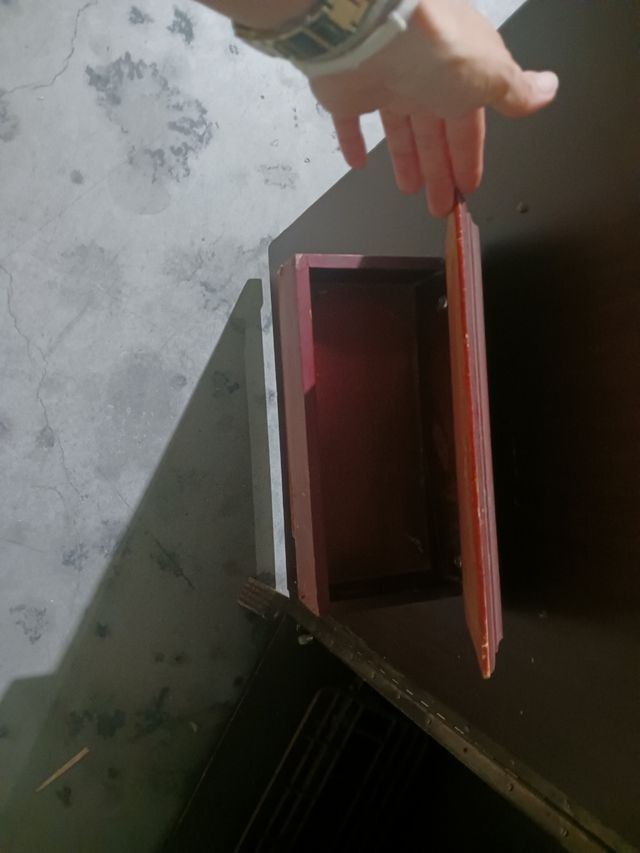 Mueble antiguo máquina coser Alfa