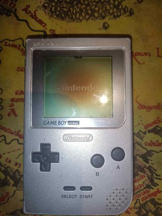 Nintendo Game Boy Pocket Plateada para piezas