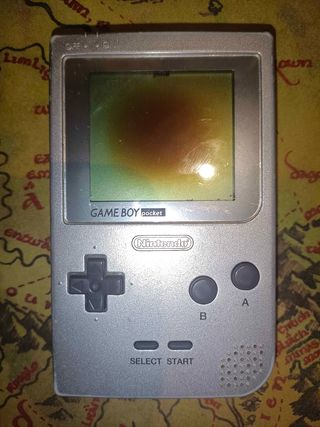 Nintendo Game Boy Pocket Plateada para piezas