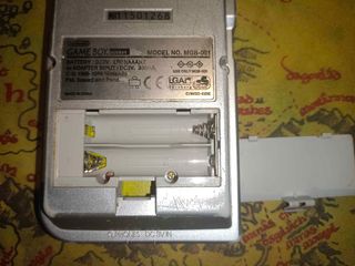 Nintendo Game Boy Pocket Plateada para piezas