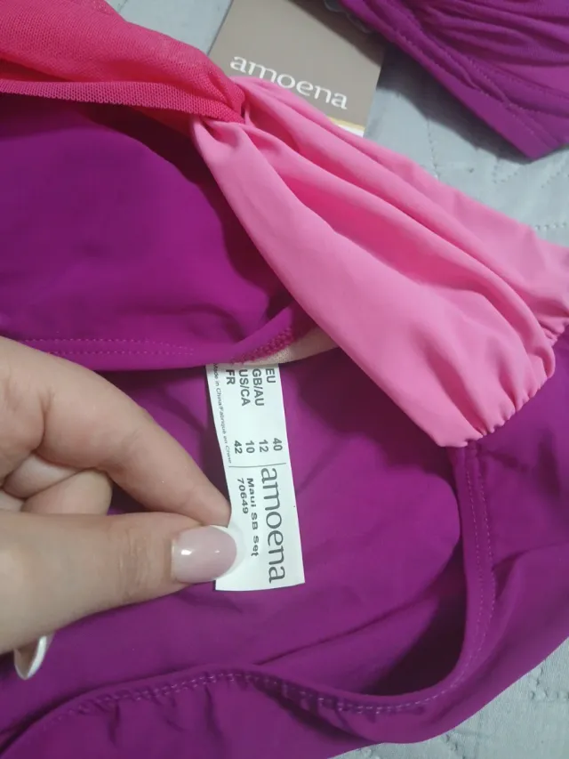 Bikini Amoena Rosa y Morado