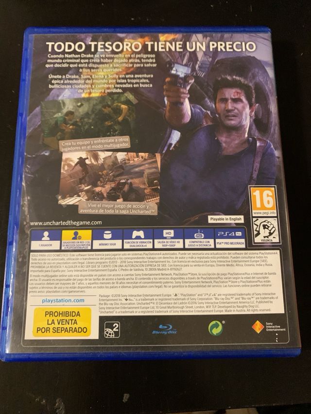 Uncharted 4 PS4: La fine di un ladro