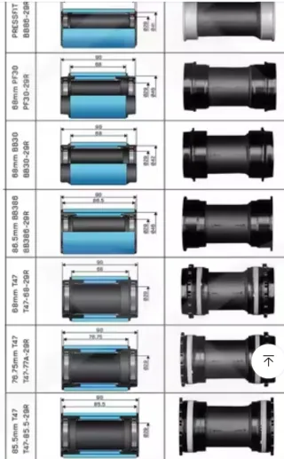 Bielas de carbono Lexon eje dub/sram