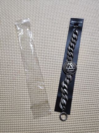 Pulsera Vikinga Plata